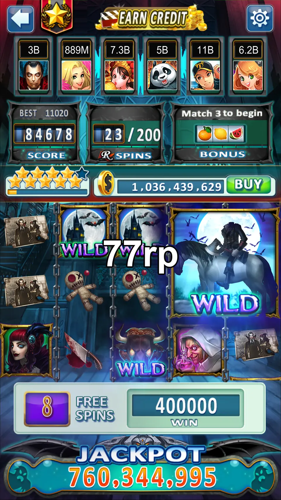 77rp Masuk
